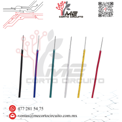 ALAMBRE PARA PROTOBOARD CAL.22 1 METRO
