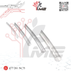 1 METRO DE THERMOFIT 5/16 (8mm) TRANSPARENTE