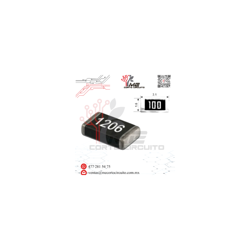 RESISTENCIA SMD 1206 5%