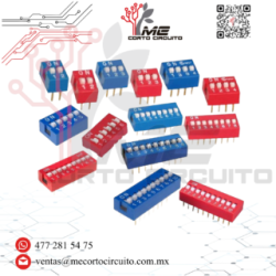 INTERRUPTOR DIP 2.54 MM