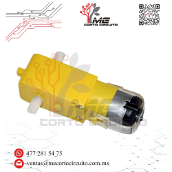 MOTORREDUCTOR 3-6V 2 EJES