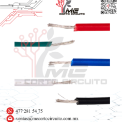 1 METRO DE CABLE AWG CAL.22
