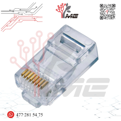 CONECTOR PLUG RJ45 CAT 5E