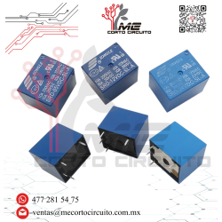 RELEVADOR DC 10A 250V 5 PINES