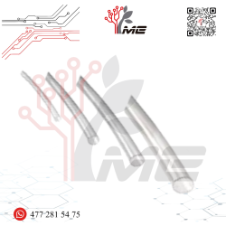 1 METRO DE THERMOFIT 3/8 (10mm) TRANSPARENTE
