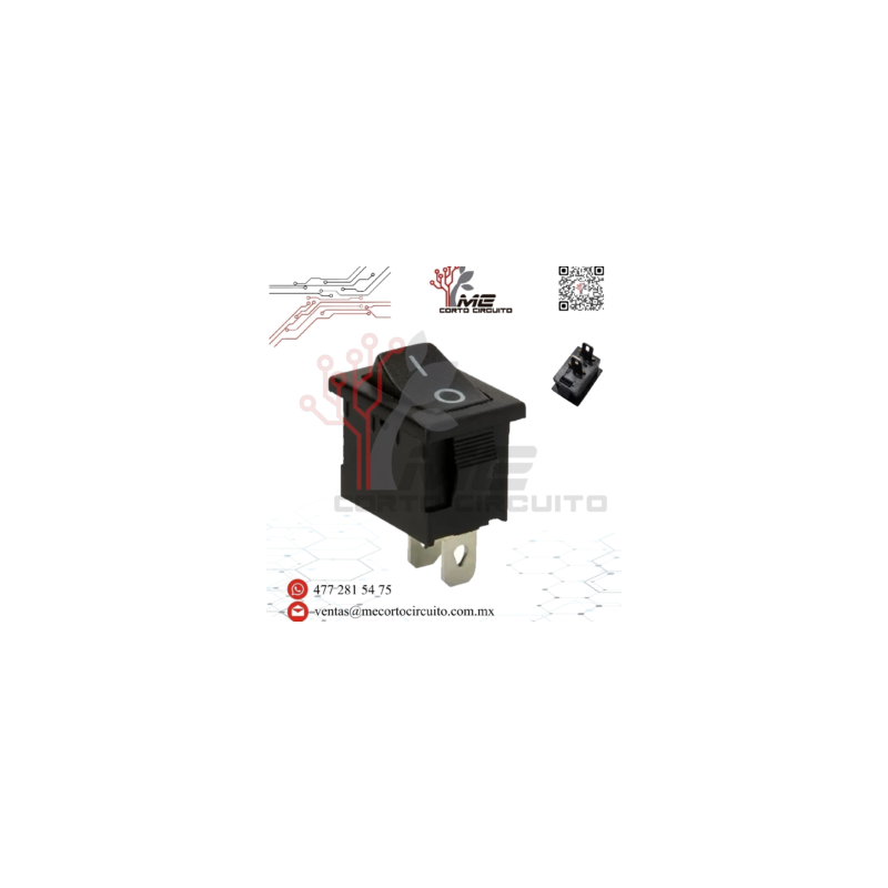 INTERRUPTOR  2 PINES 250V 3A
