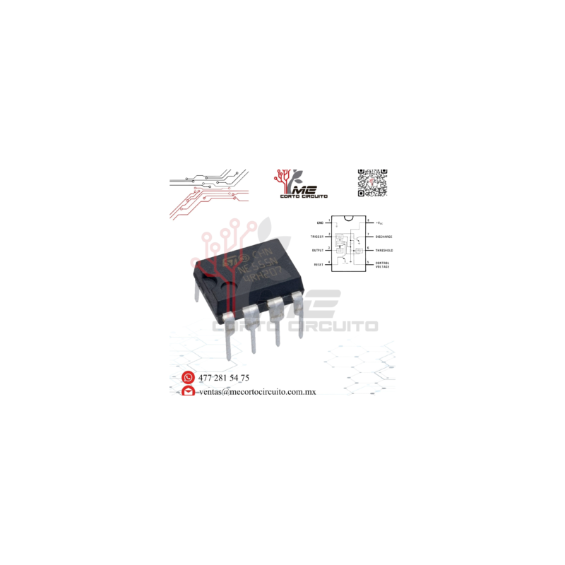 CIRCUITO INTEGRADO NE-555