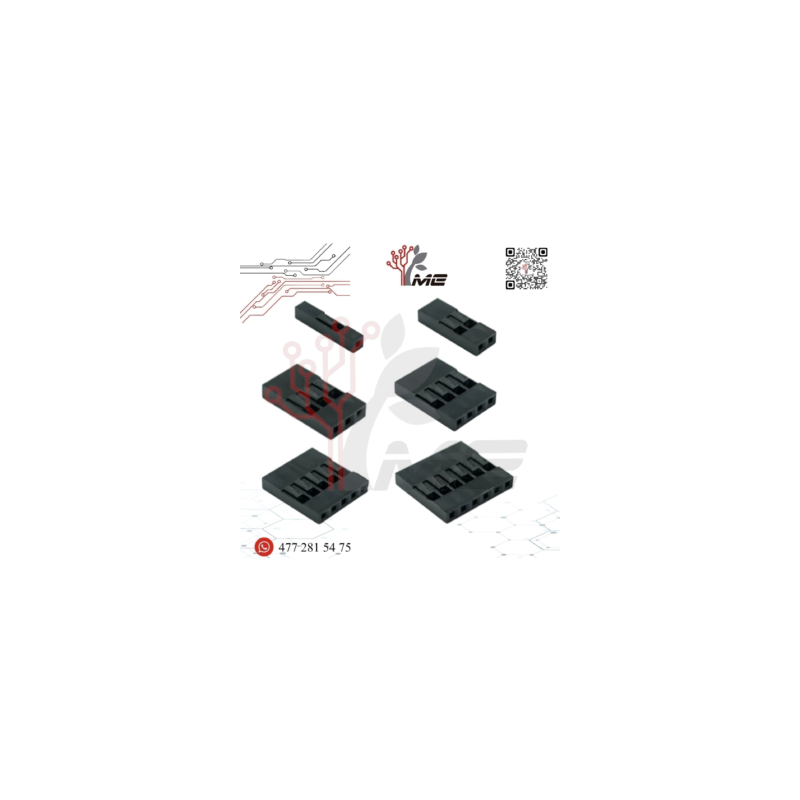CONECTOR CABLE DUPONT 1 LINEA