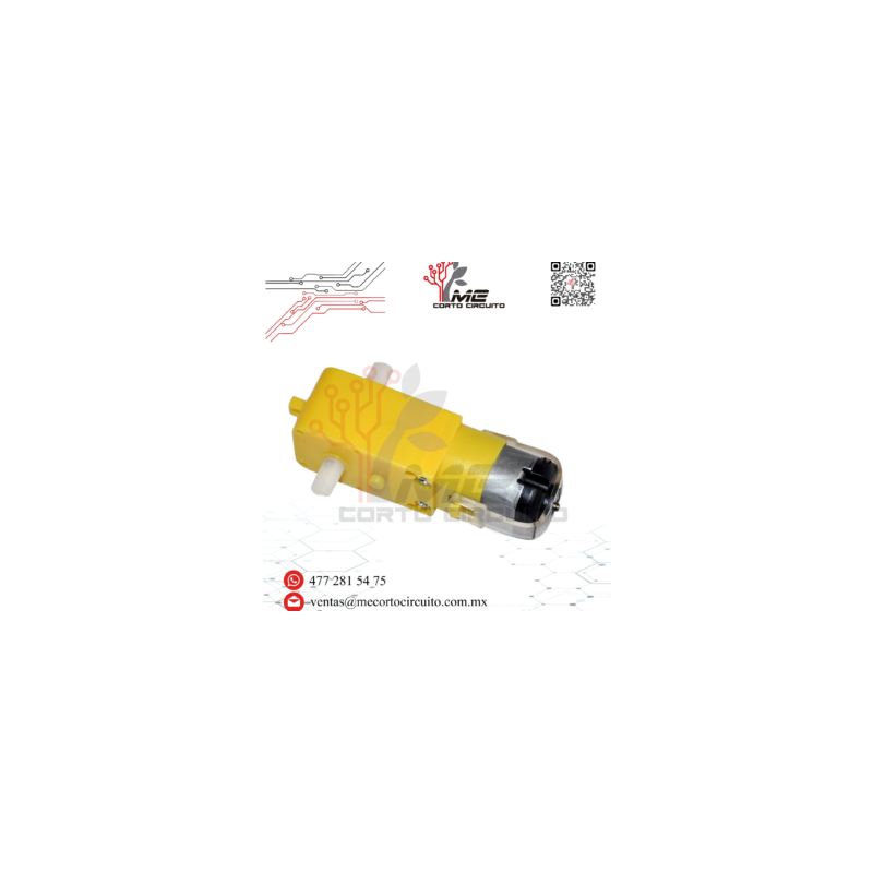 MOTORREDUCTOR 3-6V 2 EJES