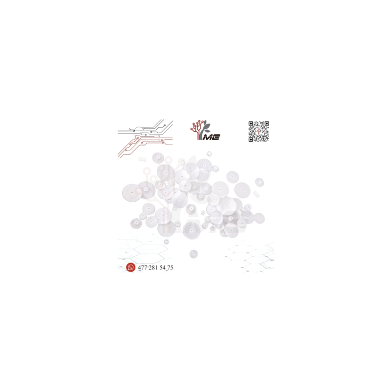 ENGRANE PLASTICO MEDIDA VARIANTE