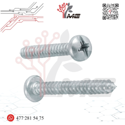 TORNILLO DE ACERO GALVANIZADO 1/4 * 3/4 IN