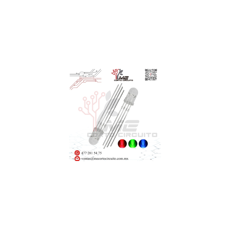LED RGB ULTRABRILLANTE 5MM
