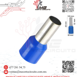 TERMINAL FERRUL C/AISLANTE AZUL