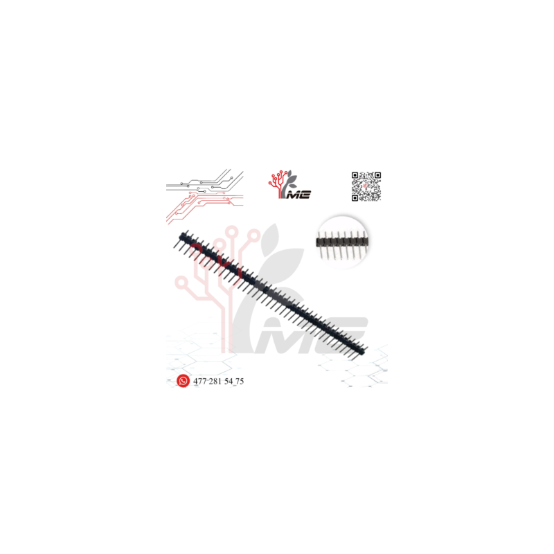 TIRA DE PINES MACHO 1X40