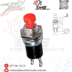 SWITCH MINI NA ROJO 3A 125V