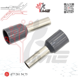 TERMINAL FERRUL C/AISLANTE (GRIS)