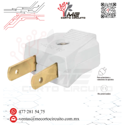 CLAVIJA NO POLARIZADA  DE ABS