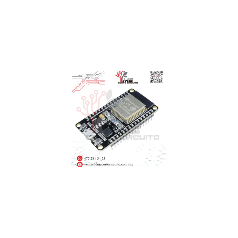 PLACA DE DESARROLLO ESP32 30 PINES
