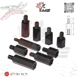 SEPARADOR DE PLASTICO 3M MACHO-HEMBRA