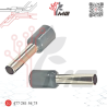 TERMINAL FERRUL C/AISLANTE 4 MM GRIS