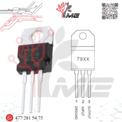 REGULADOR DE VOLTAJE NEGATIVO 79 ** TO-220