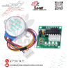 MOTOR PASO A PASO 28BYJ-48 5V CON DRIVER ULN2003