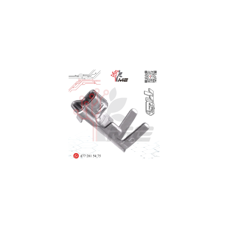 PIN PARA TERMINAL MOLEX 2.54mm