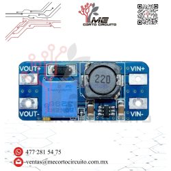 REGULADOR BOOSTER STEP UP MT3608