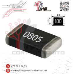 RESISTENCIA SMD 0805 5%