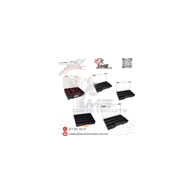 CAJA / ORGANIZADOR CON COMPARTIMENTOS