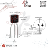 TRANSISTOR MOSFET 2N7000 TO-92
