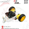 CHASIS CARRO ROBOT 2 RUEDAS