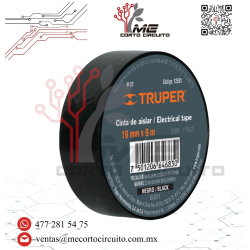 CINTA DE AISLAR 9M *19 MM