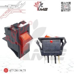 SWITCH BALANCIN 1P 1T CON PILOTO