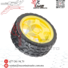 RUEDA / LLANTA PARA MOTORREDUCTOR 67X25 MM