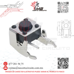 PUSH BUTTON CON BASE