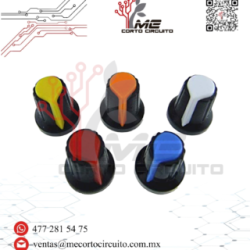 PERILLA PARA POTENCIÓMETRO EJE 6MM