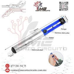 EXTRACTOR DE SOLDADURA (ALUMINIO)