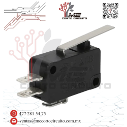 MICRO SWITCH 3 PINES CON LAMINA 16A 250V