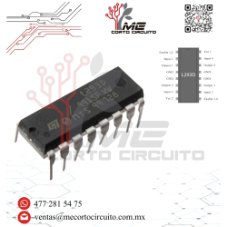 CIRCUITO INTEGRADO L293D 4.5V 600 MAH