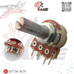 POTENCIOMETRO 5 PATAS CON SWITCH 50K