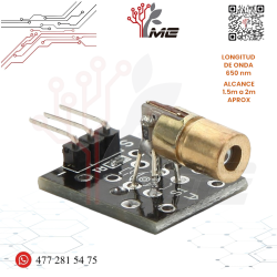 KY-008 MÓDULO SENSOR LASER