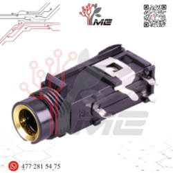 JACK 6.3 MM PARA CHASIS