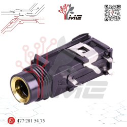 JACK 6.3 MM PARA CHASIS