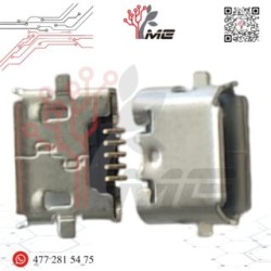 JACK MICRO USB 5 PINES SIN CUBIERTA