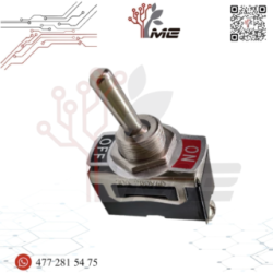 SWITCH DE PALANCA 2 PINES 1P-1T ON/OFF 10A 250V