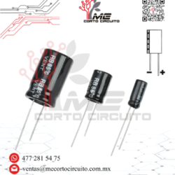 CAPACITOR ELECTROLÍTICO 63V