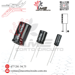 CAPACITOR ELECTROLÍTICO 63V