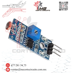 MÓDULO CON FOTORRESISTENCIA  LDR