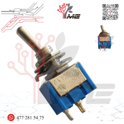 SWITCH DE PALANCA 2 PINES 1P – 2T